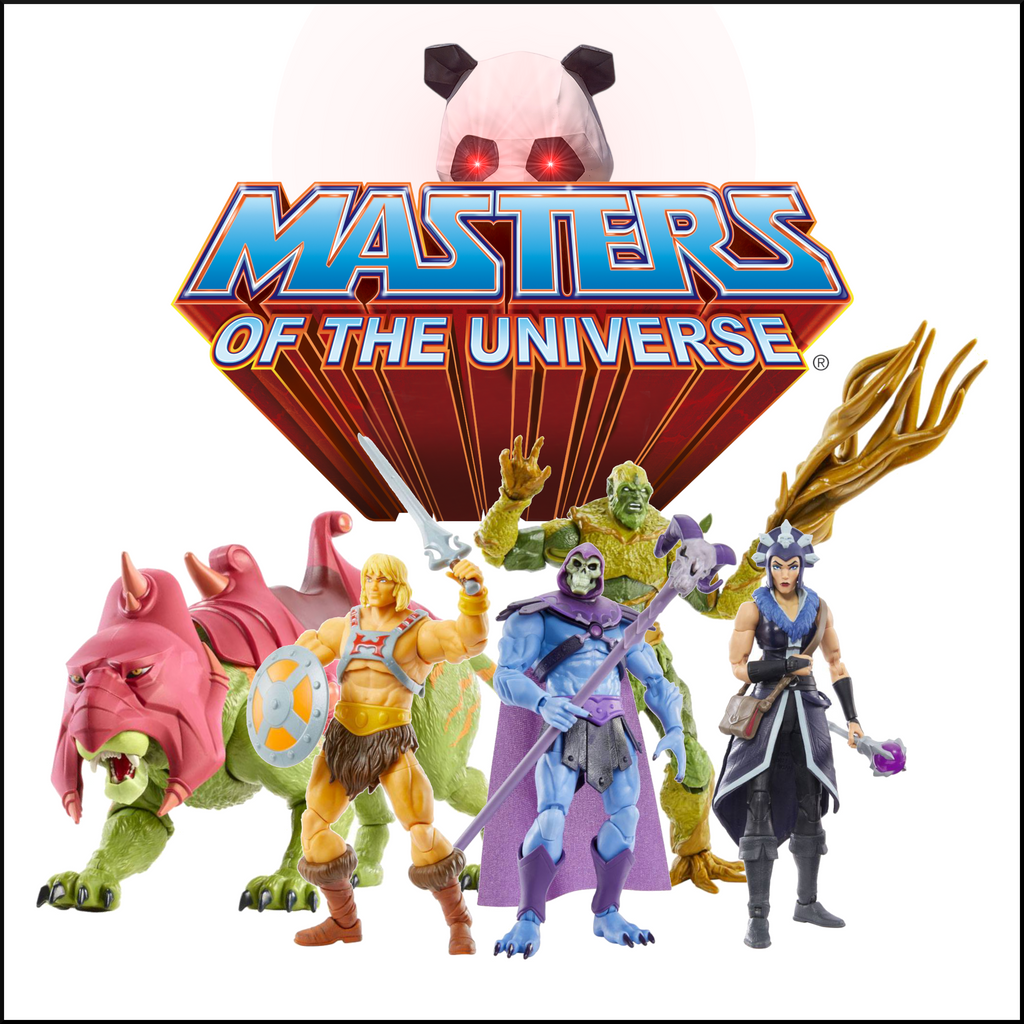 Chegaram os Masters of the Universe!