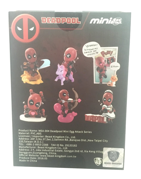 Embalagem Traseira - Marvel - Deadpool with unicorn - CrossOversPT