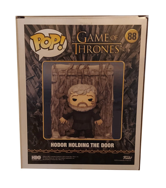 Embalagem Traseira - Game of Thrones Pop! - Hodor holding the door - CrossOversPT