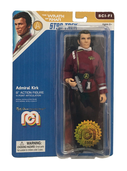 Embalagem Frente - Star Trek - Admiral Kirk (Wrath of Khan) - CrossOversPT