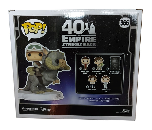 Embalagem Traseira - Star Wars Pop! - Luke Skywalker em Tauntaun - CrossOversPT