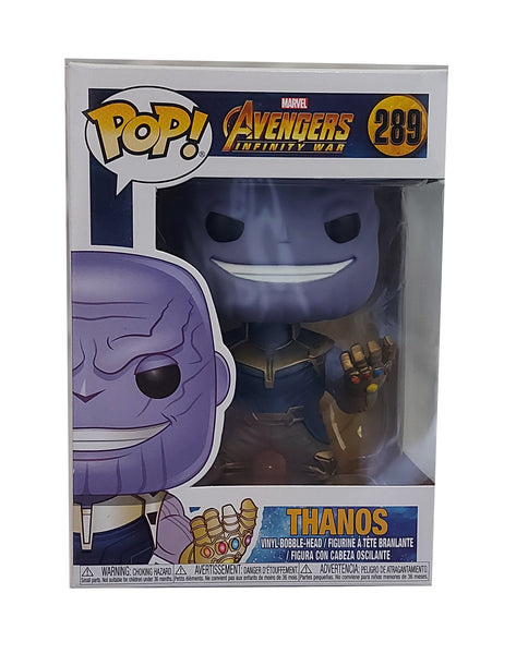 Embalagem Frente - Avengers Infinity War Pop! - Thanos - CrossOversPT
