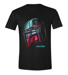Camiseta - Star Wars The Mandalorian: Reflection (tamaño L)